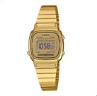 Relógio Masculino Casio Digital Dourado Vintage Mini LA670WGA-9DF