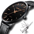 Relógio Masculino Casual Ultra Fino De Luxo + Acessório