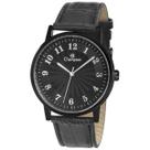 Relógio Masculino Champion Analógico Couro Preto All Black CN20560N
