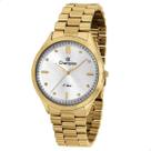 Relógio Masculino Champion Analógico Slim Dourado Branco CN21087H