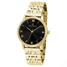 Relógio Masculino Champion Dourado Preto Social CN21470U Relógio Masculino Champion Dourado Preto Social CN21470U