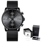 Relógio Masculino CHEETAH CH1604S-G à Prova água Aço Inoxidável