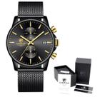 Relógio Masculino CHEETAH CH1604S-G à Prova água Aço Inoxidável