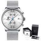 Relógio Masculino CHEETAH CH1604S-G à Prova água Aço Inoxidável