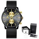 Relógio Masculino CHEETAH CH1604S-G à Prova água Pulso Analógico