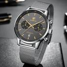 Relógio Masculino Cheetah CH1608SBGY quartzo à prova d'água