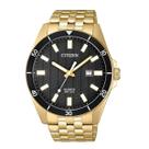 Relógio Masculino Citizen Original TZ31114U Pulseira Metal Dourado