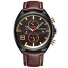 Relógio masculino Curren 8324 Technos, 47 mm, preto, resistente à água Relógio masculino Curren 8324 Technos, 47 mm, preto, resistente à água