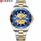 Relógio Masculino Curren 8412 Esportivo Aço Inox Analógico