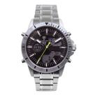 Relógio Masculino de Aço Tuguir AnaDigi Infinity GCS-1269 Prata e Preto Relógio Masculino de Aço Tuguir AnaDigi Infinity GCS-1269 Prata e Preto
