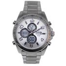 Relógio Masculino de Aço Tuguir AnaDigi Infinity GCS-1274 Prata Relógio Masculino de Aço Tuguir AnaDigi Infinity GCS-1274 Prata