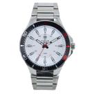 Relógio Masculino de Aço Tuguir Analógico Infinity 23-2238 Prata e Branco e Vermelho Relógio Masculino de Aço Tuguir Analógico Infinity 23-2238 Prata e Branco e Vermelho