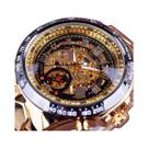 Relógio Masculino De Luxo Com Design Esportivo E Bezel Mecânico, Automático, Esqueleto, Montre Homme