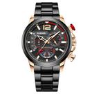 Relógio Masculino de Pulso Esporte Casual Aço Inoxidável Luminoso
