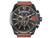 Relógio masculino Diesel DZ4343 Mega Chief quartzo 52mm