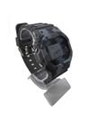 Relógio Masculino Digital À Prova De Água 3 ATM Luz Metal Borracha Camuflado Preto com caixa