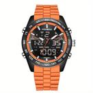 Relógio Masculino Digital com Duplo Display Luminoso Design Esportivo Impermeavel