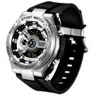 Relógio Masculino Digital Luminoso Impermeável Multifuncional Esportivo