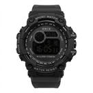 Relógio Masculino Digital Onix IT-1307H0187 Resistente à água 5 ATM Preto Caixa em Resina Pulseira de Borracha Visor Acrílico Redondo Fivela