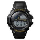 Relógio Masculino Digital Onix IT-1813 Acrílico Preto Fivela Bateria Redondo Plástico 5 ATM Borracha Resistente Agua