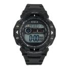 Relógio Masculino Digital Onix IT-8400101 Resistente à água 5 ATM Preto e Branco Caixa em Resina Preto Pulseira de Borracha Visor Acrílico Redondo Relógio Masculino Digital Onix IT-8400101 Resistente à água 5 ATM Preto e Branco Caixa em Resina Preto Pulseira de Borracha Visor Acrílico Redondo