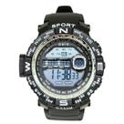 Relógio Masculino Digital Onix IT-8890101 Resistente à água 5 ATM Preto e Branco Caixa em Borracha Preto Pulseira de Borracha Visor Acrílico Relógio Masculino Digital Onix IT-8890101 Resistente à água 5 ATM Preto e Branco Caixa em Borracha Preto Pulseira de Borracha Visor Acrílico