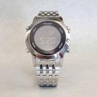 Relógio masculino digital prata Champion original Led 38mm CH48091Q