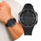 Relógio Masculino Digital Preto Black de Pulso com Pulseira de Silicone à Prova D Água Esportivo Casual Onix