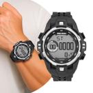 Relógio Masculino Digital Preto com Pulseira de Silicone à Prova D Água Esportivo Surf Mormaii