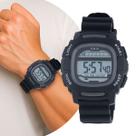 Relógio Masculino Digital Quadrado Preto de Pulso com Pulseira de Silicone à Prova D Água Shock Tático Militar Onix