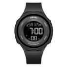 Relógio Masculino Digital Smael 1716 Resistente à água 5 ATM Caixa em Resina Preto Pulseira de Borracha Visor Acrílico Redondo Fivela Bateria Relógio Masculino Digital Smael 1716 Resistente à água 5 ATM Caixa em Resina Preto Pulseira de Borracha Visor Acrílico Redondo Fivela Bateria