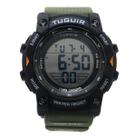 Relógio Masculino Digital Tuguir TG30455 Resistente à água 5 ATM Branco Caixa em Resina Preto Pulseira de Plástico Verde Visor Acrílico Redondo Relógio Masculino Digital Tuguir TG30455 Resistente à água 5 ATM Branco Caixa em Resina Preto Pulseira de Plástico Verde Visor Acrílico Redondo