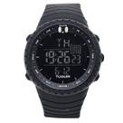 Relógio Masculino Digital Tuguir TG30456 Resistente à água 5 ATM Preto Caixa em Resina Pulseira de Plástico Visor Acrílico Redondo Fivela Bateria Relógio Masculino Digital Tuguir TG30456 Resistente à água 5 ATM Preto Caixa em Resina Pulseira de Plástico Visor Acrílico Redondo Fivela Bateria