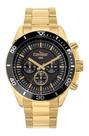 Relógio Masculino Dourado De Luxo Condor Cronógrafo C/nfe
