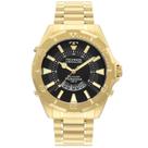 Relógio masculino dourado technos Skydiver original Wt205fl/4p