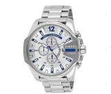 Relógio Masculino Dz4477 Mega Chief Prata 52mm