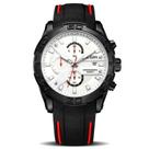Relógio Masculino Esportivo de Silicone Movimento Quartzo Luminoso