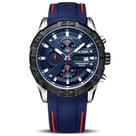Relógio Masculino Esportivo de Silicone Movimento Quartzo Luminoso
