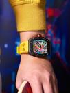 Relógio Masculino Esportivo Pintime Hip Hop Analógico Quartz