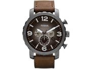 Relógio Masculino Fossil Analógico Nate JR14242PN Marrom