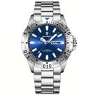 Relógio Masculino Impermeável Pulseira de Aço Inoxidável Movimento Quartzo Estilo Casual Relógio Masculino Impermeável Pulseira de Aço Inoxidável Movimento Quartzo Estilo Casual