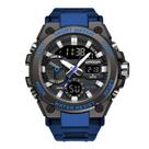 Relógio masculino KXAITO, esportivo, ao ar livre, impermeável, militar 3311, azul