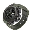 Relógio masculino KXAITO, esportivo, ao ar livre, impermeável, verde militar