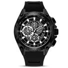 Relógio Masculino Luminoso Esportivo Megir Correia de Silicone Cronógrafo Relógio de Quartzo A Prova Dágua