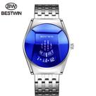 Relógio Masculino Luxo Bestwin Aço Inox Importado Relógio Masculino Luxo Bestwin Aço Inox Importado