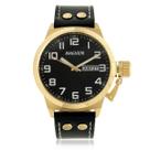 Relógio Masculino Magnum Analógico Couro Preto MA32756U