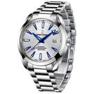 Relógio Masculino Mecânico Cristal de Safira de Luxo Automático Á prova D' água