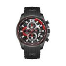 Relógio Masculino Moderno Casual De Quartzo Luminoso À Prova d'Água Com Pulseira De Silicone Design