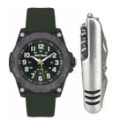 Relógio Masculino Mormaii Analógico Casual Verde MO2035LZK/8V + Kit