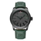 Relógio Masculino Naviforce Preto E Verde Análogico